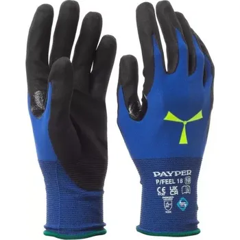 Pracovní rukavice PAYPER P/FEEL 18 Rukavice z nylonu/elastanu 18G - 08