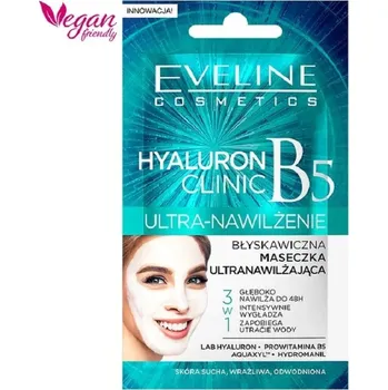 Pleťová kosmetika Eveline Cosmetics Hyaluron Clinic Face Mask Hydratační pleťová maska 7 ml