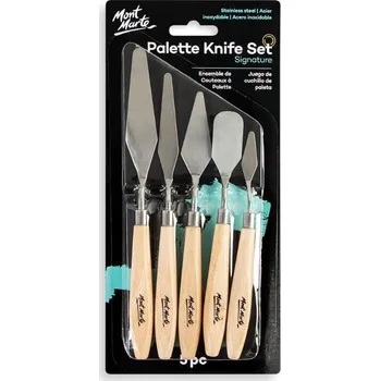 Kuchyňský nůž Mont Marte sada nerezových špachtlí a nožů
