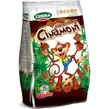 Cereálie - Cinamoni čtverečky se skořicí - Cerera 250g