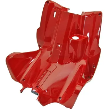 Acsud Předkolenní plast Aerox - červený 366748A