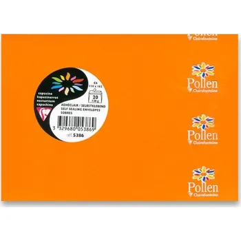 Obálka Y-Obálka - C6, tmavě oranžová