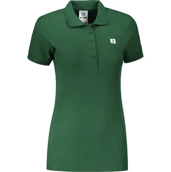 Dámské tričko Dámské triko s límečkem ALTISPORT CARRYOVER ALW065210 LAHVOVĚ ZELENÁ XL