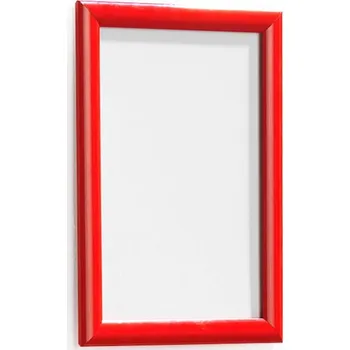 Zaklapávací rám, A4, červená