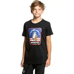 Dětské triko Meatfly Tomcat 24/25 Black 158