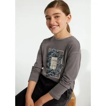 Dívčí tričko dívčí triko s flitry Mayoral 7010-94 velikost 152