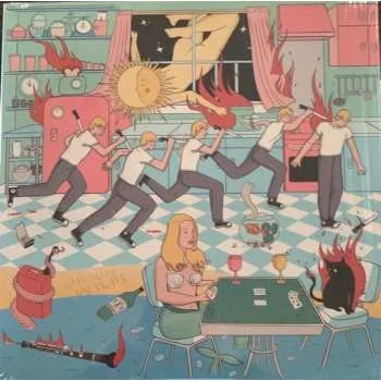 Zahraniční hudba LP Orson Wilds: This Burning House (We All Fell Asleep In) CLR 2024 Coloured Blue With Pink Splatter Vinyl