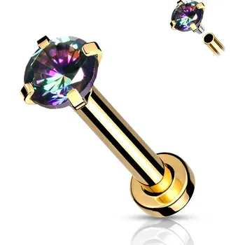 Šperk Šperky4U Piercing do brady / cartilage / tragus - LB1042VM-12083