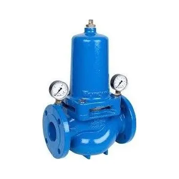 Kanalizační potrubí Resideo BRAUKMANN D15S-80A redukční ventil DN80, PN16, membránový, přírubový, voda, litina