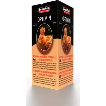 Krmivo pro hospodářské zvíře Benefeed OPTIMIN Králík 1000ml (Podpora imunitního systému a zvýšení užitkovosti)
