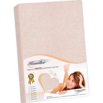 Prostěradlo Prostěradlo froté Růžová BX1001207 - 160x200 cm