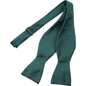 Motýlek Bubibubi Tmavozelený vázací motýlek se sovami