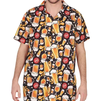 Pánská košile Guirca Pánská košile - Pivo Velikost - dospělý: L