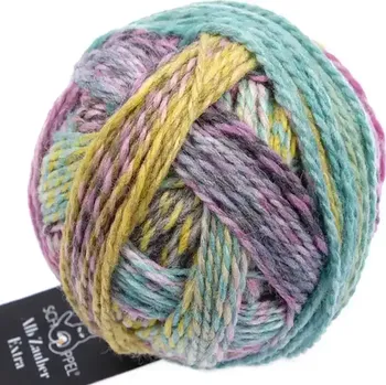 Příze Schoppel Wolle Alb Zauber Extra 2355 Gartenparty (Vlněná příze Alb Zauber Extra 2355 Gartenparty)