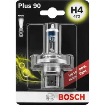 Autodoplněk Bosch Žárovka 12V 60/55W H4 - Plus 90% 1987301077