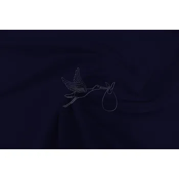 Jednobarevný úplet 180cm - Švestková