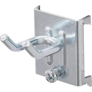 Dvojitý háček Ø 5 mm, D 38 x Š 11 mm, bal. 5 ks