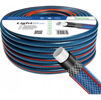 Zavlažování ZAHRADNÍ HADICE GUMOVÁ 4VRSTVÁ VARTCO 22 BAR MODRÁ 3/4'' 50 M POLSKÝ VÝROBEK