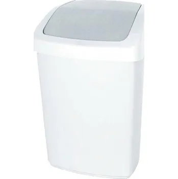 Odpadkový koš Gastro Koš s otočným víkem 25 l, bílý