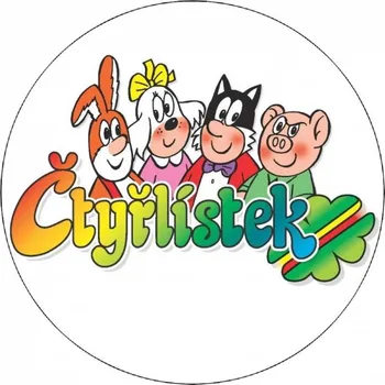 Přisada na vaření a pečení Jedlý papír Čtyřlístek 19,5 cm