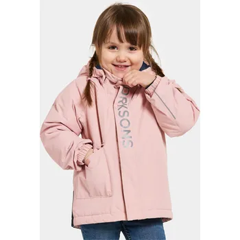 Chlapecká bunda Dětská zimní bunda Didriksons Talvi Dusty Pink 308 90