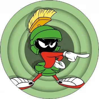 Jedlá dekorace na dort Jedlý papír Looney Marvin 19,5 cm