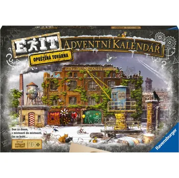 Vánoční dekorace Ravensburger Adventní kalendář: Opuštěná továrna