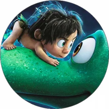 Přisada na vaření a pečení Jedlý papír Hodný dinosaurus 19,5 cm