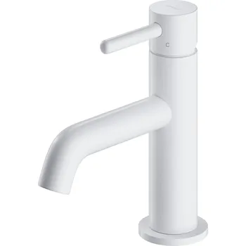 Vodovodní baterie Omnires Y umyvadlová baterie stojící bílá Y1210NWM