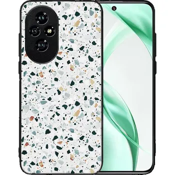 Pouzdro na tablet VSECHNONAMOBIL 88886 MY ART Ochranný kryt pro Honor 200 Pro GREY TERRAZZO (163)