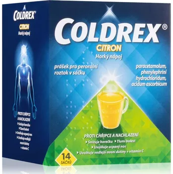 Lék na kašel, rýmu a nachlazení Coldrex Horký nápoj citron
