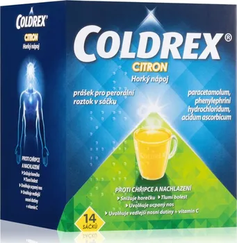 Lék na kašel, rýmu a nachlazení Coldrex Horký nápoj citron