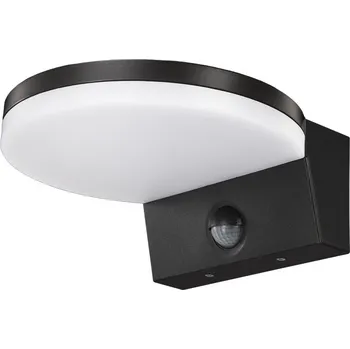 Venkovní osvětlení TOP-LIGHT Novara C PIR Venkovní LED nástěnné svítidlo s čidlem NOVARA C PIR, 15W, denní bílá, černé