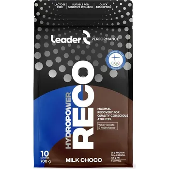 Anabolizér Leader Performance Reco Hydropower 700g (Po výkonu - endurance, lehká atletika, funkční trénink) Příchuť: pomeranč mandarinka