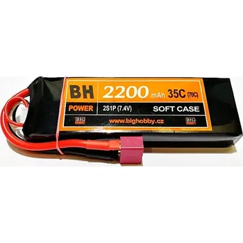 Li-pol baterie 2200 mAh 2S 35C (70C) BH Power