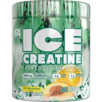 Kreatin Fitness Authority Ice Creatine 300g Příchuť: Frozen Citrus Peach