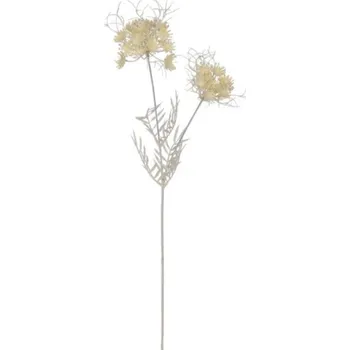 umělá květina Kmín větev 70 cm - krémová