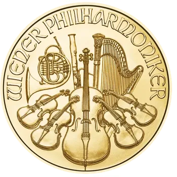 Münze Österreich Zlatá investiční mince Wiener Philharmoniker 15,55 g