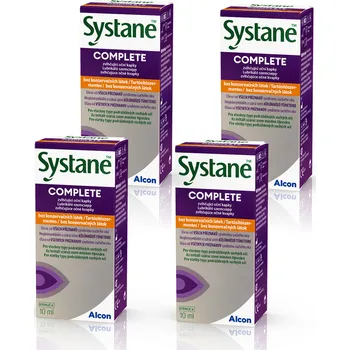 Oční kapky Alcon Systane Complete 4x10 ml