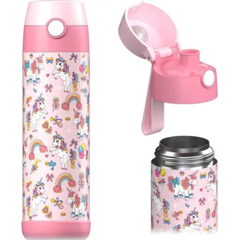 Termoska JARLSON MALI Unicorn 0.5 l růžová