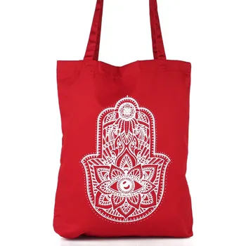 Taška Shoppy Hamsa červená