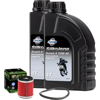Motorový olej Scootland AKCE: Sada oleje Yamaha 125 FUCHSXMAX