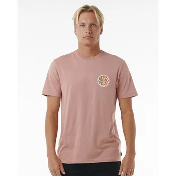 Tričko Rip Curl WETTIE PASSAGE ICON TEE Mushroom velikost M
