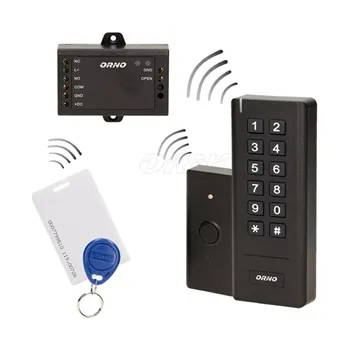 Zabezpečení domácnosti Bezdrátový kódový zámek s čtečkou karet ORNO OR-ZS-807, IP20