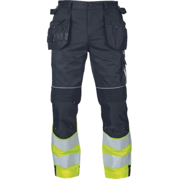 montérky ČERVA Kalhoty MAX VIVO FP DW do pasu 0352012464044 44 Černá/žlutá