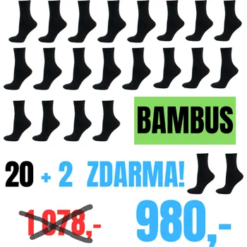 Dámské ponožky Bambusové ponožky s lycrou 20+2 ZDARMA!, Barva: Béžová, Velikost: 35 - 37 (3 - 4)