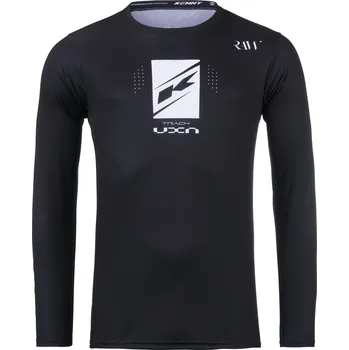 cyklistický dres KENNY dres TRACK RAW 25 black - M