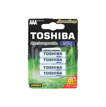 Článková baterie Baterie TOSHIBA NiMh R03/950mAh dobíjecí blistr 4ks