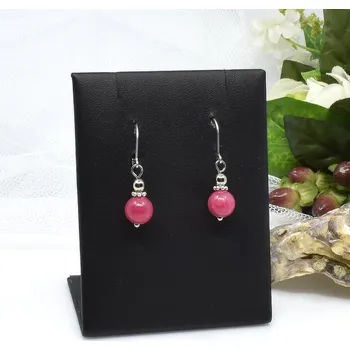 Náušnice Mijabijoux Náušnice z jadeitu MB00382