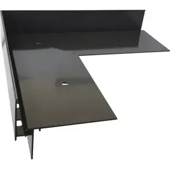 ukončovací lišta Terasová lišta "PR35" - vnější roh (Vnější roh, rozměr 240x240 mm)